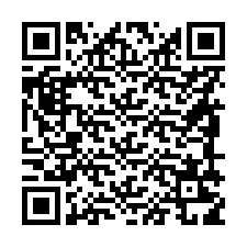 Código QR para número de telefone +56989219509