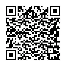 Código QR para número de teléfono +56989221497