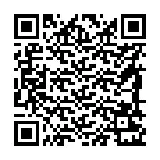 Código QR para número de telefone +56989221701