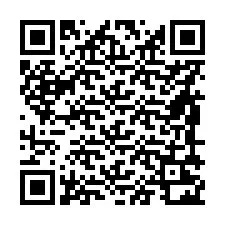 Código QR para número de telefone +56989222057