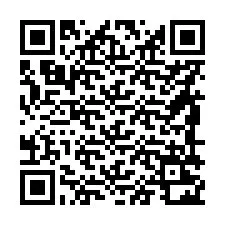 QR код за телефонен номер +56989222611