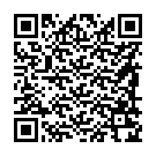 Código QR para número de telefone +56989224761