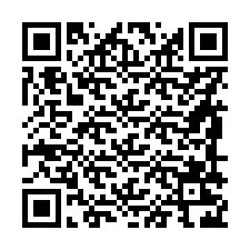 QR kód a telefonszámhoz +56989226715