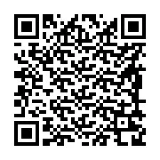 QR-code voor telefoonnummer +56989228022