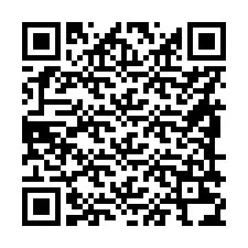 QR Code pour le numéro de téléphone +56989234269