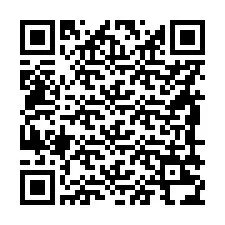 QR-code voor telefoonnummer +56989234454