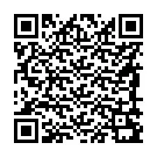 Código QR para número de teléfono +56989291004