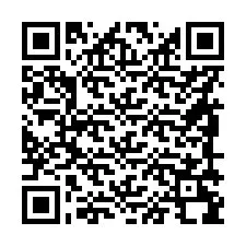 QR Code สำหรับหมายเลขโทรศัพท์ +56989298119