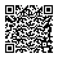 Código QR para número de telefone +56989398510