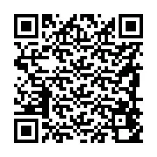 Código QR para número de telefone +56989450720