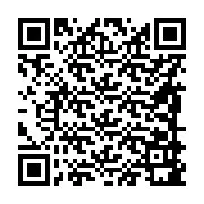 QR-koodi puhelinnumerolle +56989981333