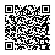 QR Code pour le numéro de téléphone +56991280924