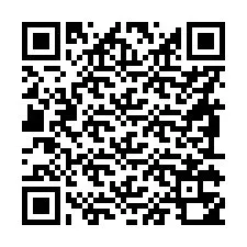 Código QR para número de teléfono +56991350998