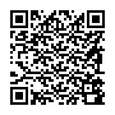 QR-koodi puhelinnumerolle +56991580929