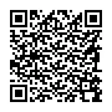 QR Code pour le numéro de téléphone +56991598248