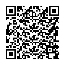 QR Code pour le numéro de téléphone +56991598261