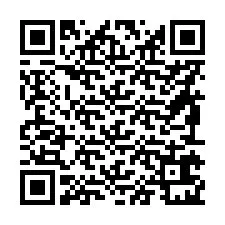 Código QR para número de teléfono +56991621881