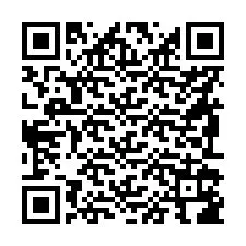 Codice QR per il numero di telefono +56992186834