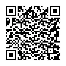 Codice QR per il numero di telefono +56992205970