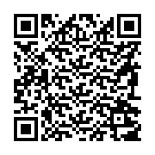 Código QR para número de teléfono +56992207740