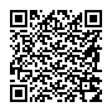 QR Code pour le numéro de téléphone +56992214863