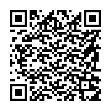 QR Code สำหรับหมายเลขโทรศัพท์ +56992215071