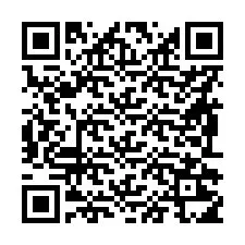 Codice QR per il numero di telefono +56992215136