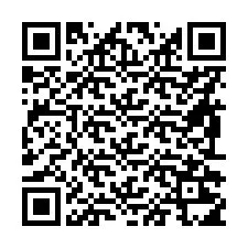 QR-code voor telefoonnummer +56992215193