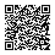 Código QR para número de telefone +56992215402