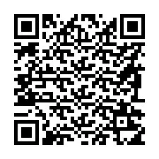 Código QR para número de teléfono +56992215519