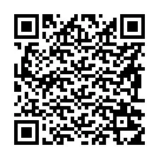 Codice QR per il numero di telefono +56992215522