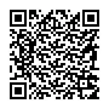 Código QR para número de teléfono +56992215840