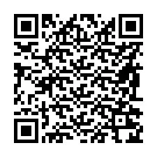 QR-код для номера телефона +56992224177