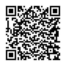 Código QR para número de teléfono +56992224434