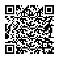 Código QR para número de teléfono +56992225317