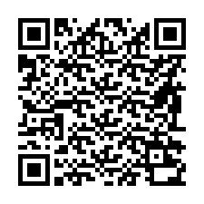 QR Code pour le numéro de téléphone +56992230467