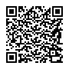 QR Code pour le numéro de téléphone +56992230675