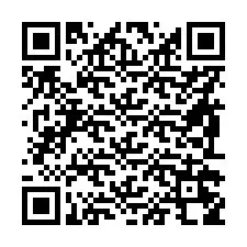 QR-code voor telefoonnummer +56992258833