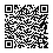 QR Code pour le numéro de téléphone +56992259015