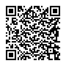 QR-koodi puhelinnumerolle +56992268092