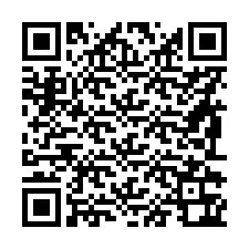 QR-koodi puhelinnumerolle +56992362135