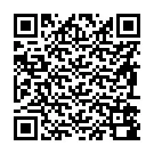 QR Code pour le numéro de téléphone +56992580842