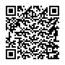 QR Code สำหรับหมายเลขโทรศัพท์ +56992701645