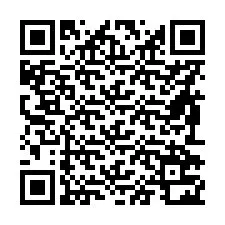 Codice QR per il numero di telefono +56992722617