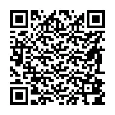 QR-code voor telefoonnummer +56992804157