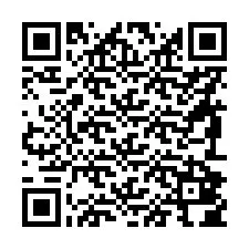 Codice QR per il numero di telefono +56992804200