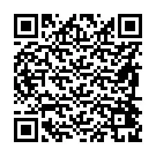 QR-code voor telefoonnummer +56994429697