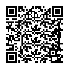 QR kód a telefonszámhoz +59898742696