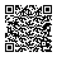 Código QR para número de teléfono +60392077277