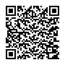 QR-code voor telefoonnummer +61203002344